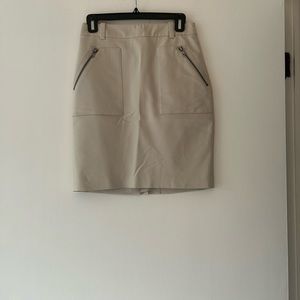 Ann Taylor khaki colored pencil skirt